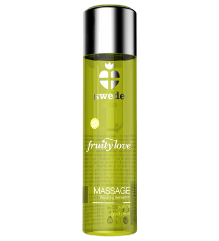 SWEDE - FRUITY LOVE EFFET RÉCHAUFFANT HUILE DE MASSAGE VANILLE ET POIRE D'OR 120 ML by SWEDE