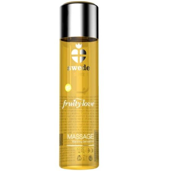 SWEDE - FRUITY LOVE EFFET RÉCHAUFFANT HUILE DE MASSAGE FRUITÉ TROPICALE AU MIEL 60 ML by SWEDE