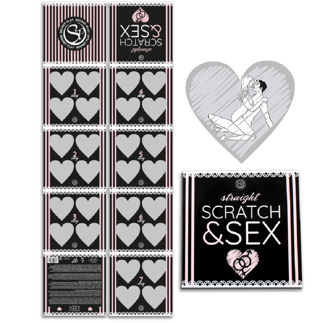 SECRETPLAY - JEU DE SCRATCH ET DE SEXE POUR COUPLES HAUTES (ES/EN/FR/PT/DE) by SECRETPLAY 100% GAMES