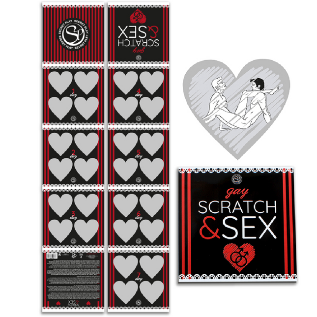 SECRETPLAY - JEU SCRATCH & SEX GAY COUPLES (ES/EN/FR/PT/DE) by SECRETPLAY 100% GAMES