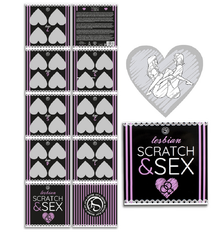 SECRETPLAY - JEU DE SCRATCH ET DE SEXE POUR COUPLES POSITIONS LESBIENNES (ES/EN/FR/PT/DE) by SECRETPLAY 100% GAMES