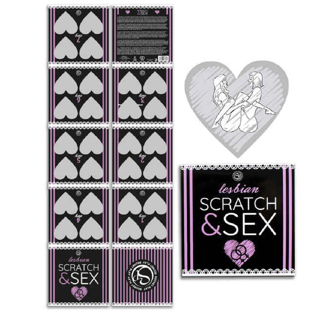 SECRETPLAY - JEU DE SCRATCH ET DE SEXE POUR COUPLES POSITIONS LESBIENNES (ES/EN/FR/PT/DE) by SECRETPLAY 100% GAMES