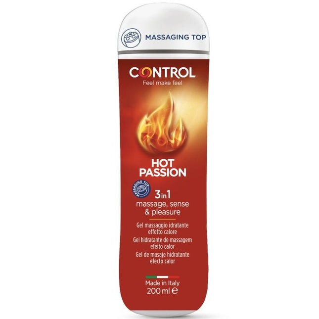 CONTROL - PASSION CHAUDE GEL 3 EN 1 200 ML by CONTROL LUBES