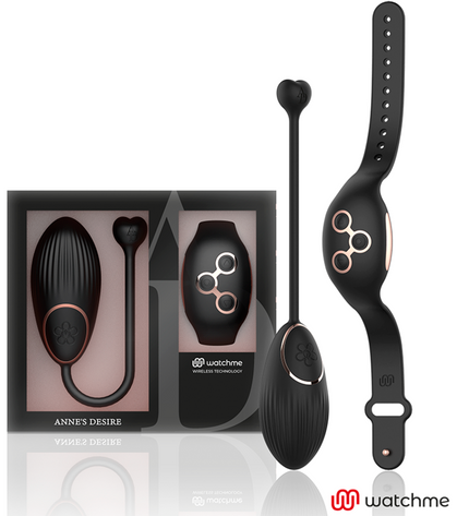 ANNE'S DESIRE - EGG TECHNOLOGIE DE TÉLÉCOMMANDE WATCHME NOIR/OR by ANNE´S DESIRE
