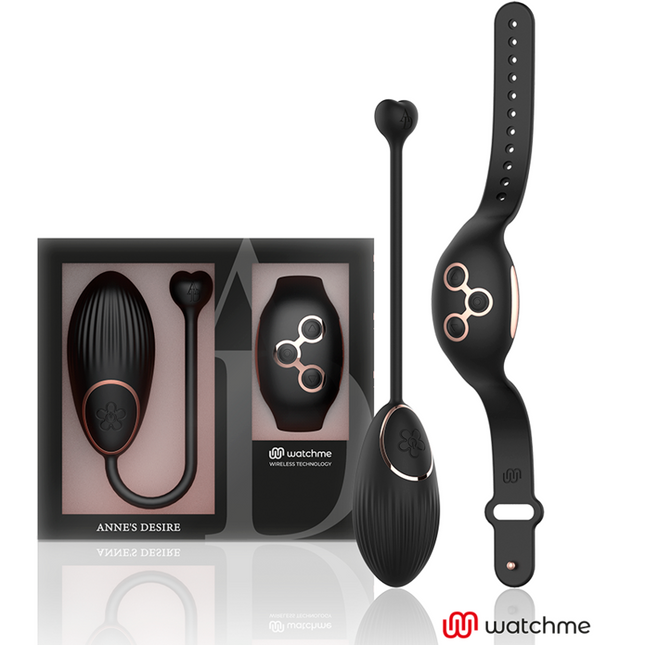 ANNE'S DESIRE - EGG TECHNOLOGIE DE TÉLÉCOMMANDE WATCHME NOIR/OR by ANNE´S DESIRE