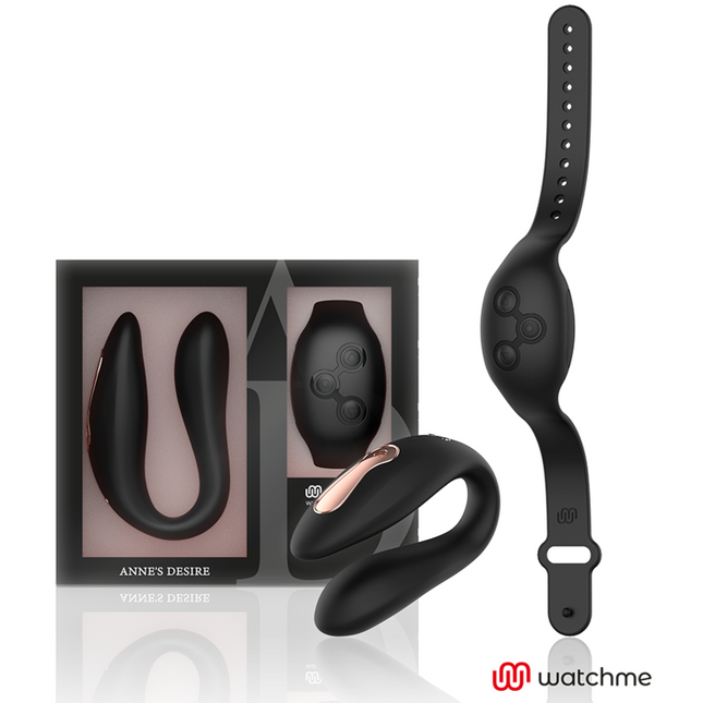 ANNE'S DESIRE - DUAL PLEASURE TECNOLOG A WATCHME NOIR by ANNE´S DESIRE