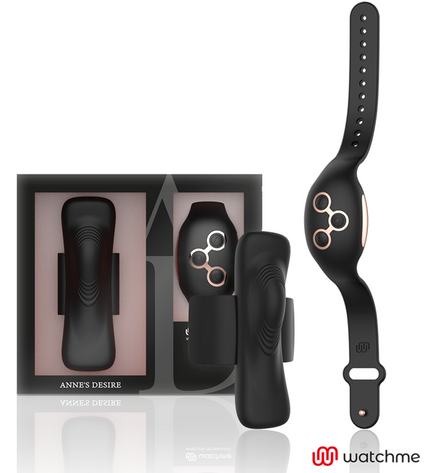 ANNE'S DESIRE - PANTY PLEASURE TECNOLOG A WATCHME NOIR/OR by ANNE´S DESIRE