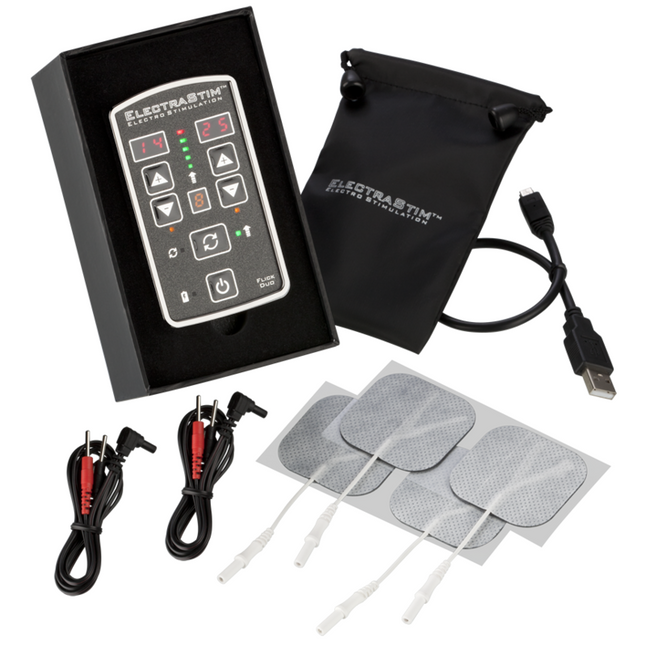 ELECTRASTIM - PACK STIMULATEUR FLICK DUO by ELECTRASTIM