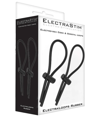 ELECTRASTIM - CAOUTCHOUC ADJ. BOUCLES DE BITE ET SCROTALES by ELECTRASTIM