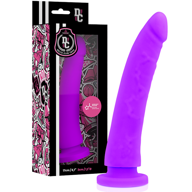 DELTA CLUB - TOYS GODE MÉDICAL LILAS SILICONE 17 CM -O- 3 CM by DELTACLUB