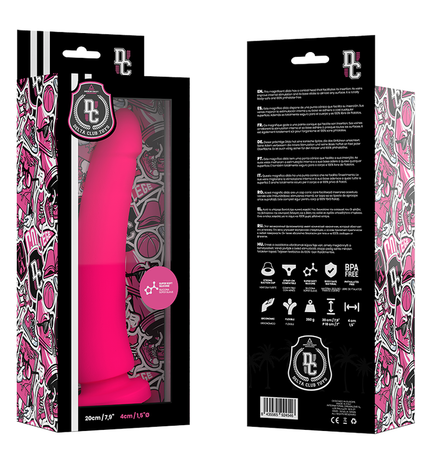 DELTA CLUB - TOYS GODE MÉDICAL ROSE EN SILICONE 20 CM -O- 4 CM by DELTACLUB