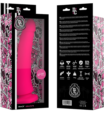 DELTA CLUB - TOYS GODE MÉDICAL ROSE EN SILICONE 23 CM -O- 4.5 CM by DELTACLUB