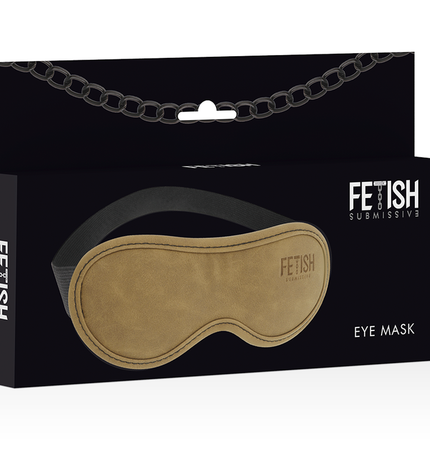 FETISH SUBMISSIVE ORIGIN - MASQUE EN CUIR VEGAN AVEC DOUBLURE EN NÉOPRÈNE by FETISH SUBMISSIVE ORIGIN