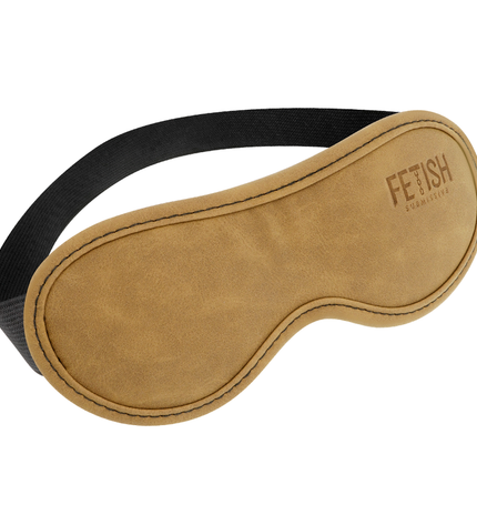 FETISH SUBMISSIVE ORIGIN - MASQUE EN CUIR VEGAN AVEC DOUBLURE EN NÉOPRÈNE by FETISH SUBMISSIVE ORIGIN