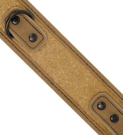 FETISH SUBMISSIVE ORIGIN - COLLIER CHAÎNE DOUBLÉE DE NÉOPRÈNE by FETISH SUBMISSIVE ORIGIN