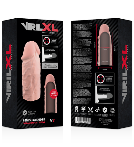 VIRILXL - EXTENSION NATURELLE DU PÉNIS EN SILICONE LIQUIDE V3 by VIRILXL