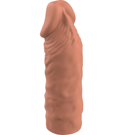 VIRILXL - EXTENSION DE PÉNIS MARRON EN SILICONE LIQUIDE V5 by VIRILXL