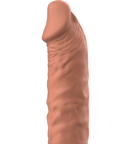 VIRILXL - EXTENSION DE PÉNIS MARRON EN SILICONE LIQUIDE V5 by VIRILXL