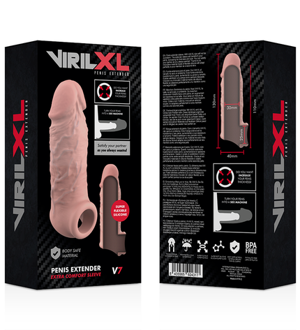 VIRILXL - EXTENSION NATURELLE DU PÉNIS EN SILICONE LIQUIDE V7 by VIRILXL