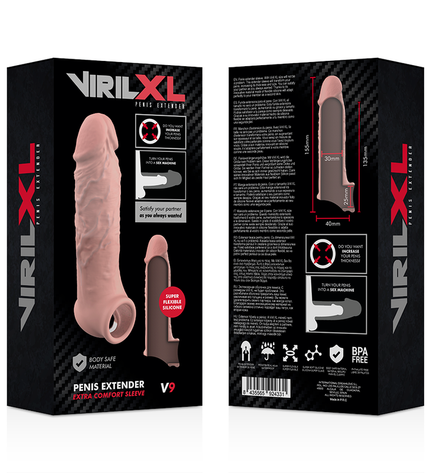 VIRILXL - EXTENSION NATURELLE DU PÉNIS EN SILICONE LIQUIDE V9 by VIRILXL