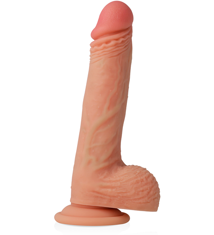 CYBER SILICOCK - STRAP-ON FREEMAN LIQUIDE SILICONE AVEC 3 ANNEAUX GRATUITS 20 CM -O- 3.8 CM by CYBER SILICOCK