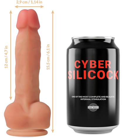 CYBER SILICOCK - ANSEL SANGLES AVEC 3 ANNEAUX GRATUITS 15.5 CM -O- 2.9 CM by CYBER SILICOCK