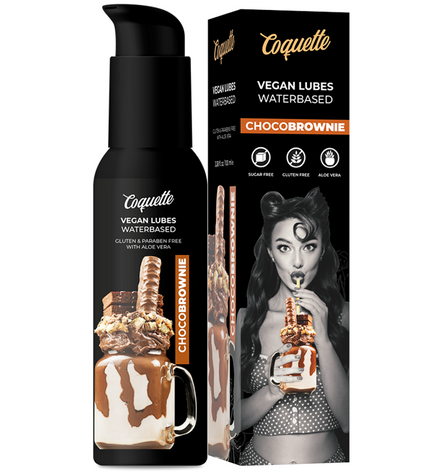 COQUETTE CHIC DESIRE - LUBRIFIANT VÉGÉTALIEN CHOCOBROWNIE PREMIUM EXPERIENCE 100ML by COQUETTE COSMETICS