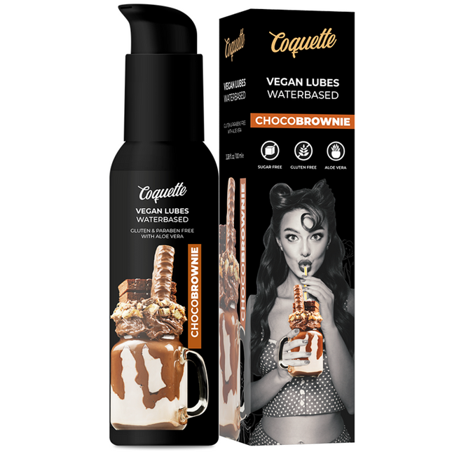 COQUETTE CHIC DESIRE - LUBRIFIANT VÉGÉTALIEN CHOCOBROWNIE PREMIUM EXPERIENCE 100ML by COQUETTE COSMETICS