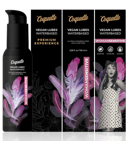 COQUETTE CHIC DESIRE - LUBRIFIANT VÉGÉTALIEN SENSIBLE POUR FEMMES PREMIUM EXPERIENCE 100 ML by COQUETTE COSMETICS