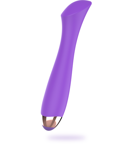 WOMANVIBE - VIBRATEUR RECHARGEABLE EN SILICONE MANDY POINT "K" - Concombre Boutique