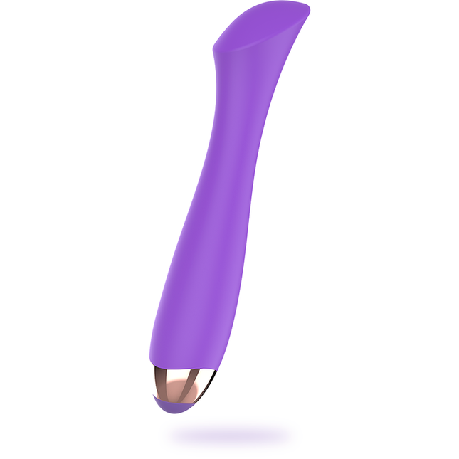 WOMANVIBE - VIBRATEUR RECHARGEABLE EN SILICONE MANDY POINT "K" - Concombre Boutique