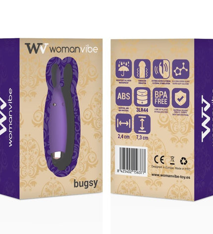WOMANVIBE - BUGSY SILICONE STIMULATEUR - Concombre Boutique