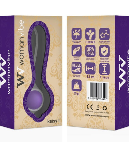 WOMANVIBE - FEMME VIBE KEISY I BALL GEISHA SILICONE - Concombre Boutique