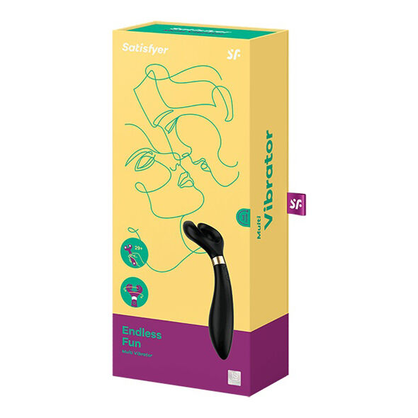 SATISFYER - ENDLESS FUN MULTI VIBRATEUR 3 BLEU by SATISFYER PARTNER