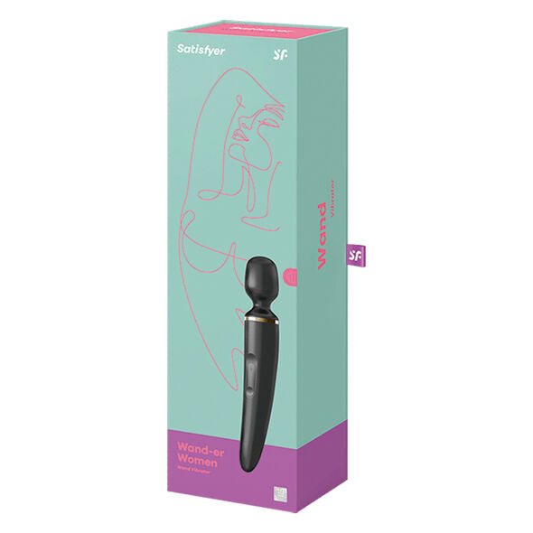 SATISFYER - WANDER FEMME NOIR by SATISFYER WAND