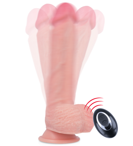 ROCKARMY - HARNAIS + VIBRATEUR SILICONE LIQUIDE PREMIUM TÉLÉCOMMANDE APACHE 20.5 CM -O- 4.62 CM by ROCK ARMY