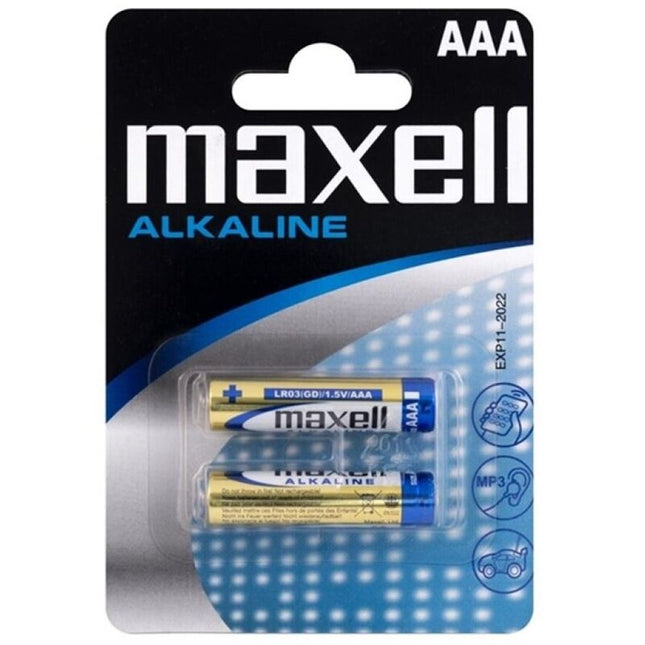 MAXELL - PILE ALCALINE AAA LR03 BLISTER*2 by MAXELL