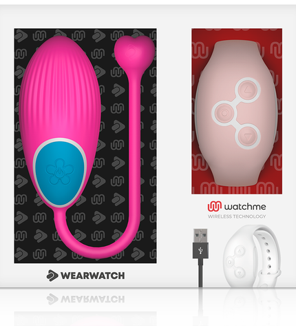 WEARWATCH - TÉLÉCOMMANDE WATCHME TECHNOLOGIE OEUF FUCHSIA / ROSE by WEARWATCH