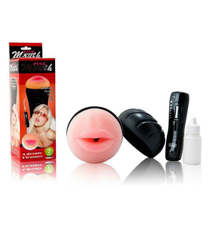 BAILE - MASTURBATEUR DE BOUCHE AVEC VIBRATEUR 7 RYTHMES