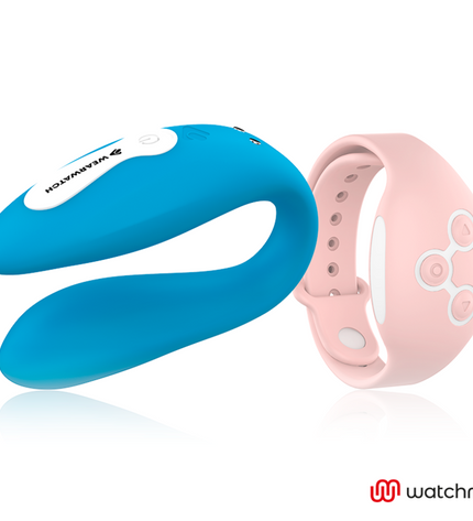 WEARWATCH - WATCHME VIBRATEUR DOUBLE TECHNOLOGIE INDIGO / ROSE by WEARWATCH