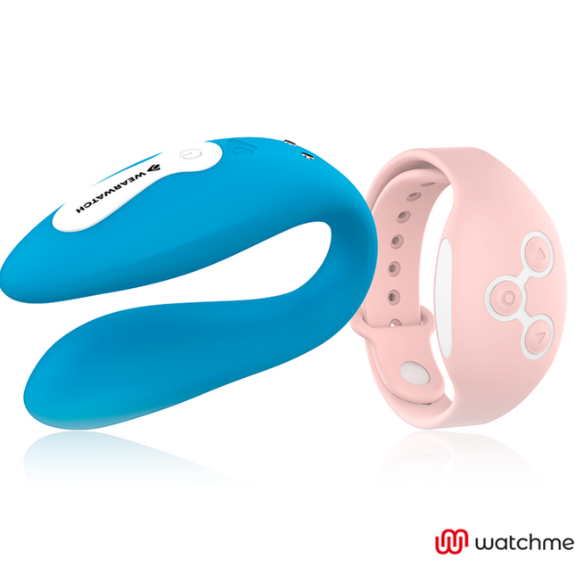 WEARWATCH - WATCHME VIBRATEUR DOUBLE TECHNOLOGIE INDIGO / ROSE by WEARWATCH