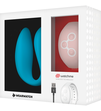 WEARWATCH - WATCHME VIBRATEUR DOUBLE TECHNOLOGIE INDIGO / ROSE by WEARWATCH