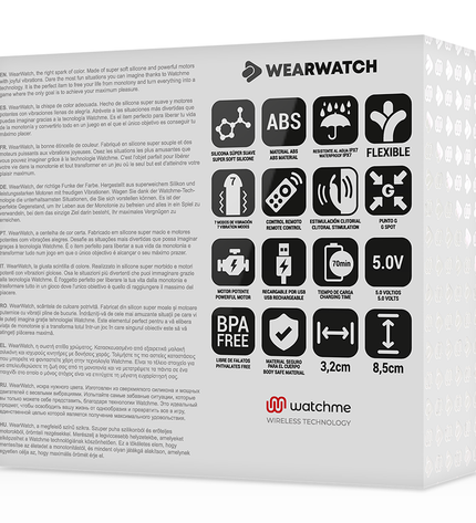 WEARWATCH - VIBRATEUR WATCHME DOUBLE TECHNOLOGIE EAU DE MER / NEIGE by WEARWATCH