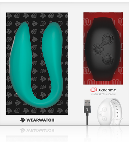 WEARWATCH - VIBRATEUR DOUBLE TECHNOLOGIE WATCHME AIGUE-MARINE / JET by WEARWATCH