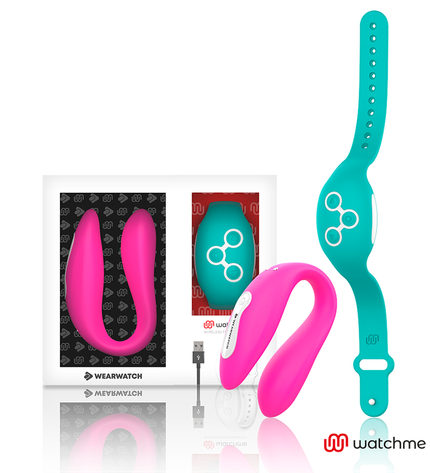 WEARWATCH - VIBRATEUR WATCHME DOUBLE TECHNOLOGIE FUCHSIA / EAU DE MER by WEARWATCH