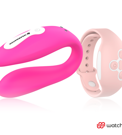 WEARWATCH - VIBRATEUR WATCHME DOUBLE TECHNOLOGIE FUCHSIA / ROSE by WEARWATCH