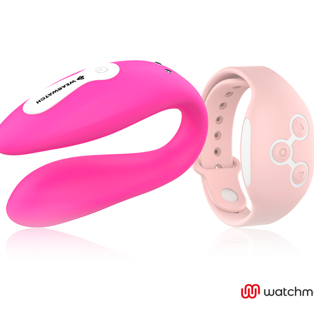 WEARWATCH - VIBRATEUR WATCHME DOUBLE TECHNOLOGIE FUCHSIA / ROSE by WEARWATCH