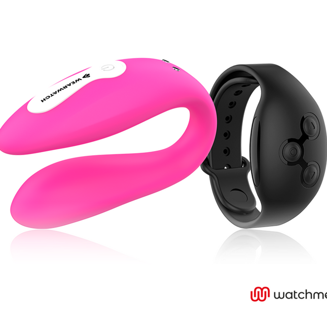 WEARWATCH - VIBRATEUR DOUBLE TECHNOLOGIE WATCHME FUCHSIA/AZABACHE by WEARWATCH