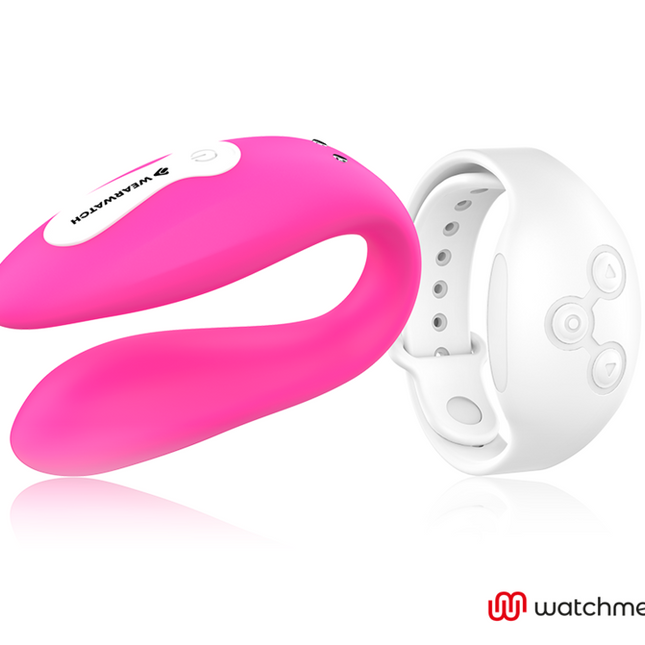 WEARWATCH - WATCHME VIBRATEUR DOUBLE TECHNOLOGIE FUCHSIA / NEIGE by WEARWATCH
