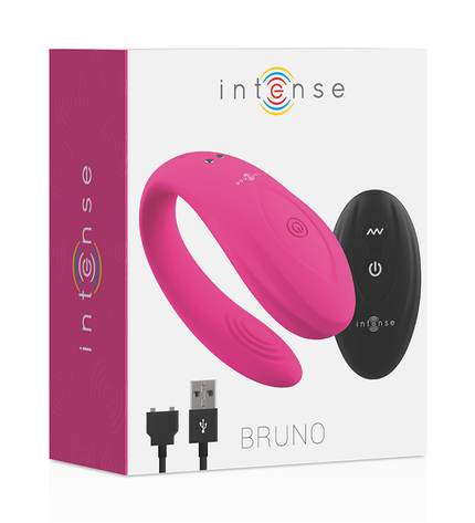 INTENSE - BRUNO PARTNER DOUBLE PLAISIR ROSE by INTENSE REMOTE CONTROL